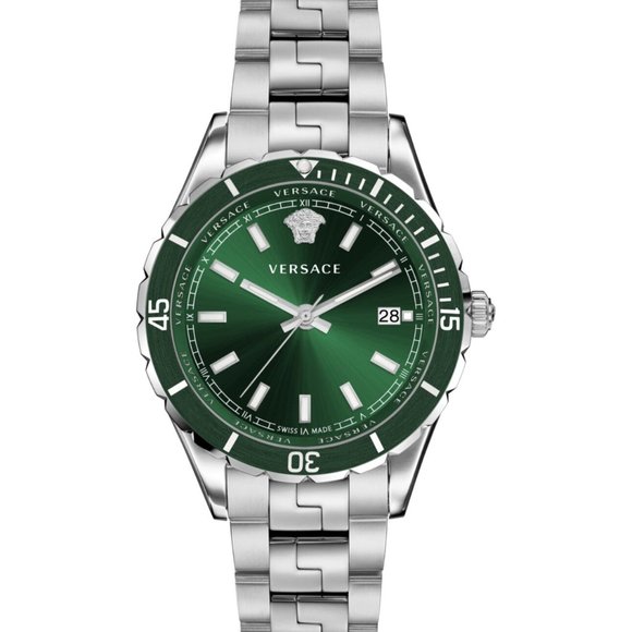 Versace Men's Green Dial 42mm Watch